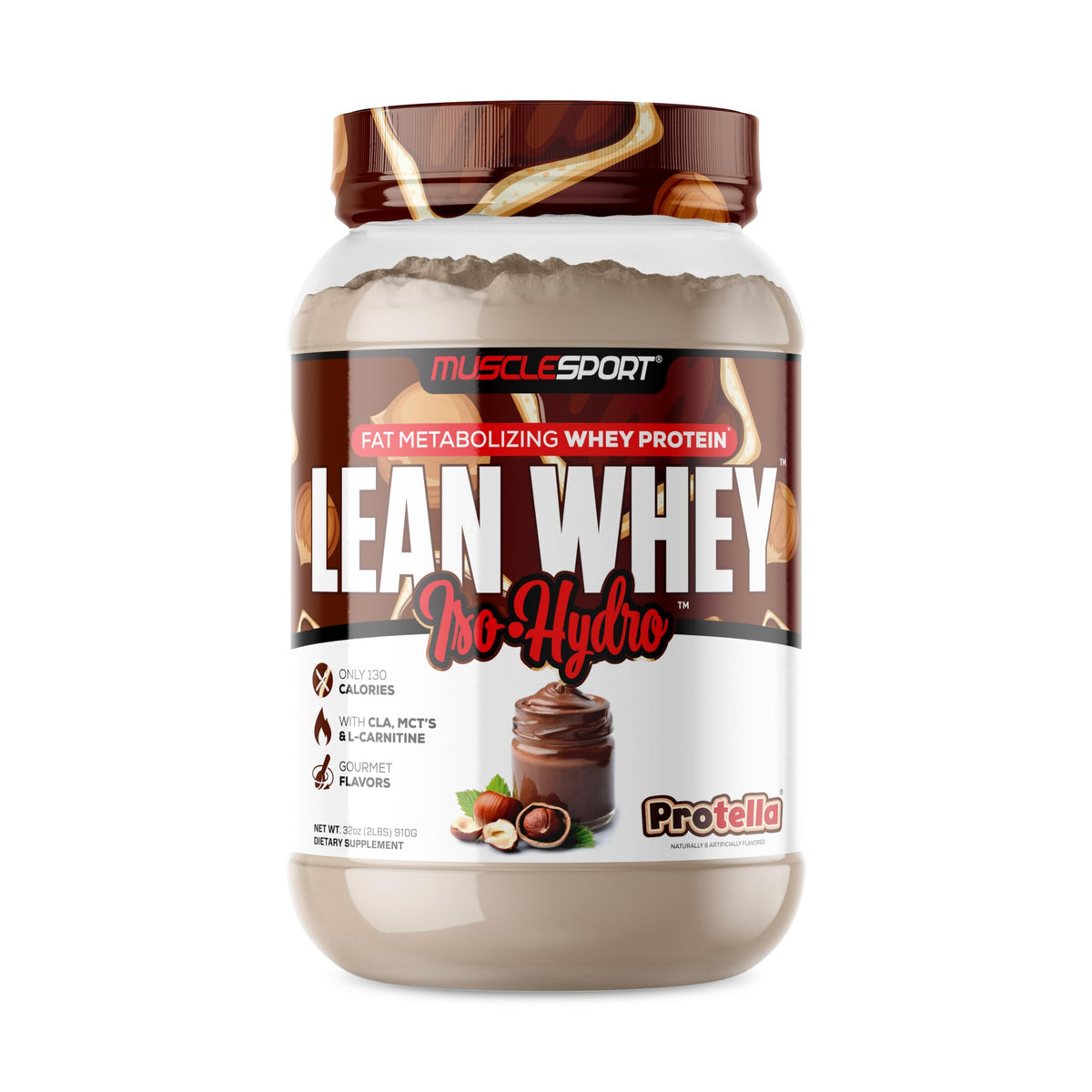 Musclesport Lean Whey Revolution Whey Protein Isolate - 2lb