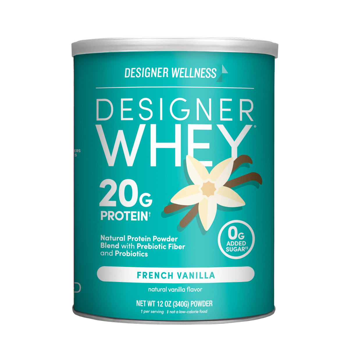 Designer Wellness, Designer Whey Protein Powder, 12 oz