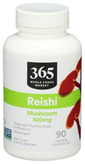 365 by Whole Foods Market Reishi Mushroom - 90 Capsules