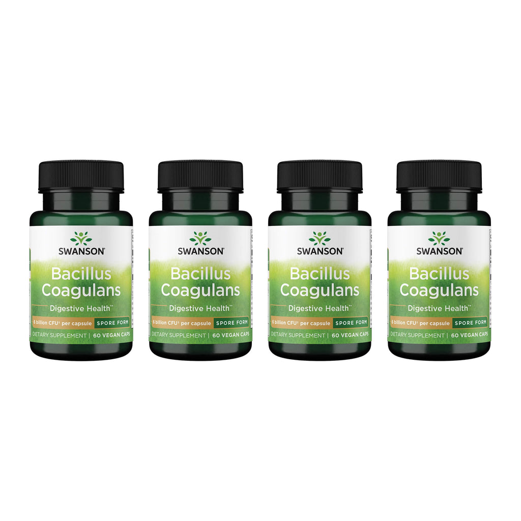 Swanson Bacillus Coagulans - Natural Probiotic Supplement Supporting
