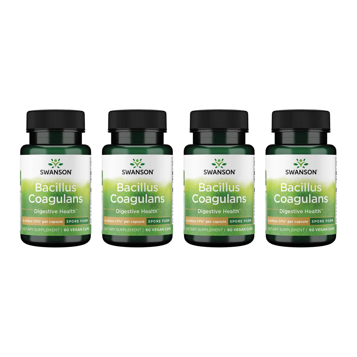 Swanson Bacillus Coagulans - Natural Probiotic Supplement Supporting