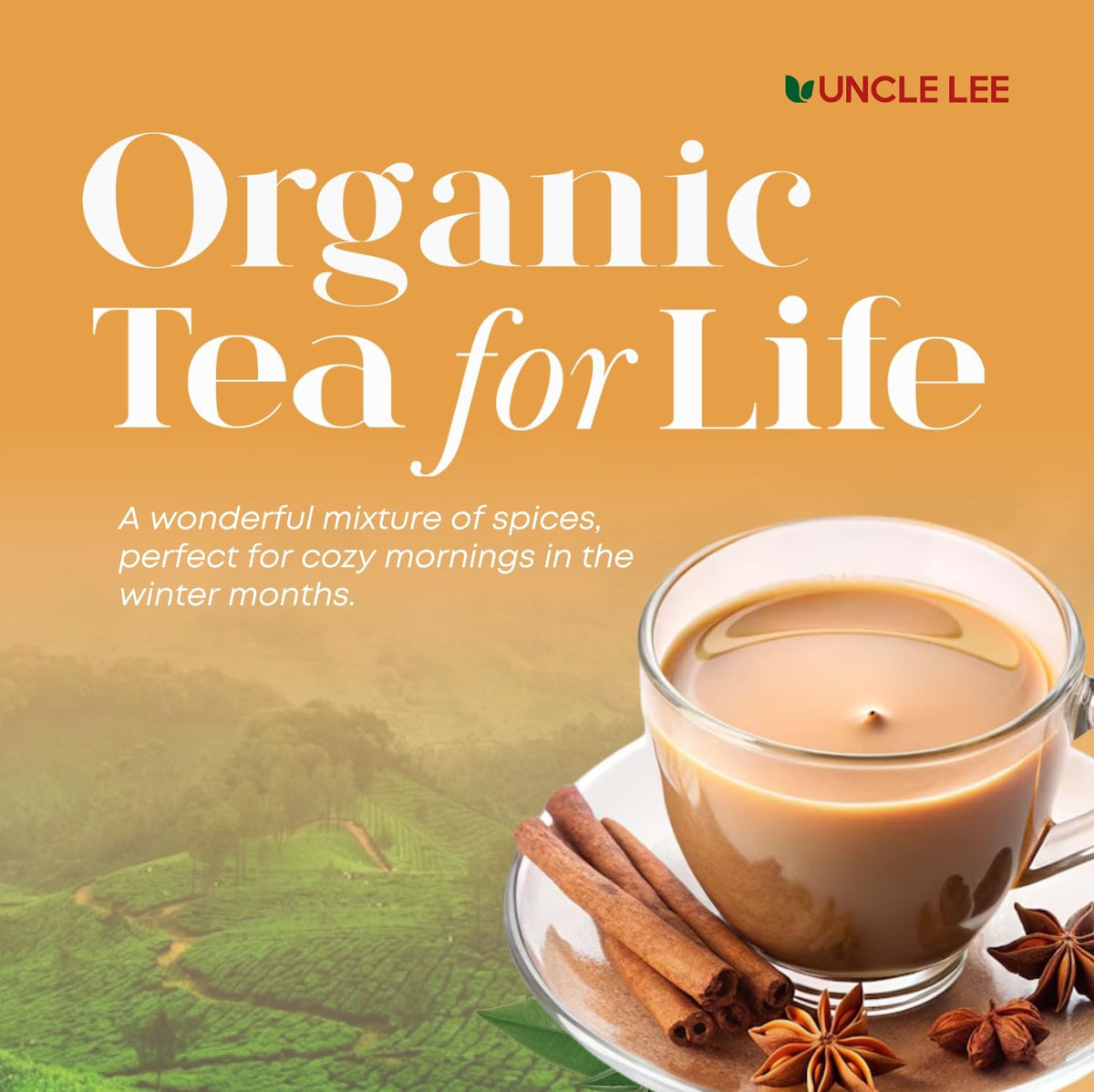 Uncle Lee's Tea Imperial Organic Chai Cinnamon Rooibos Caffeine Free - image 2