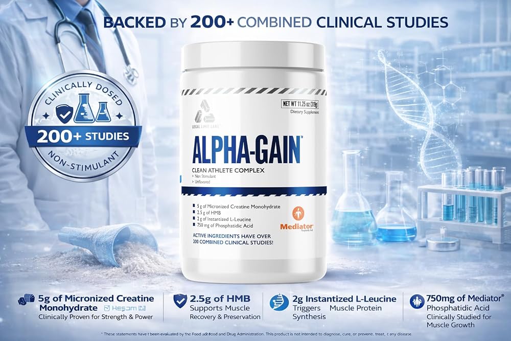 Complete Nutrition Alpha Gain Creatine Powder - 30 Servings - image 4
