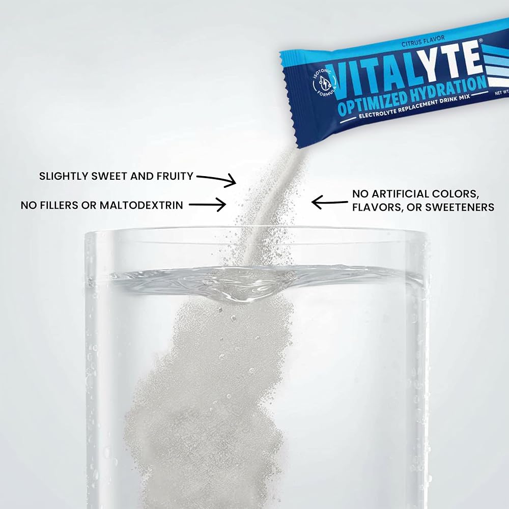 Vitalyte Electrolyte Powder Drink Mix Isotonic Hydration - 6 Pack - image 4