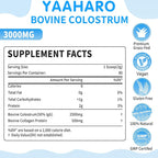YAAHARO Bovine Colostrum Powder