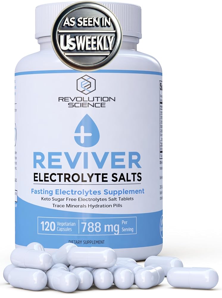 REVIVER Superior Absorption Electrolyte Capsules - 120 Count