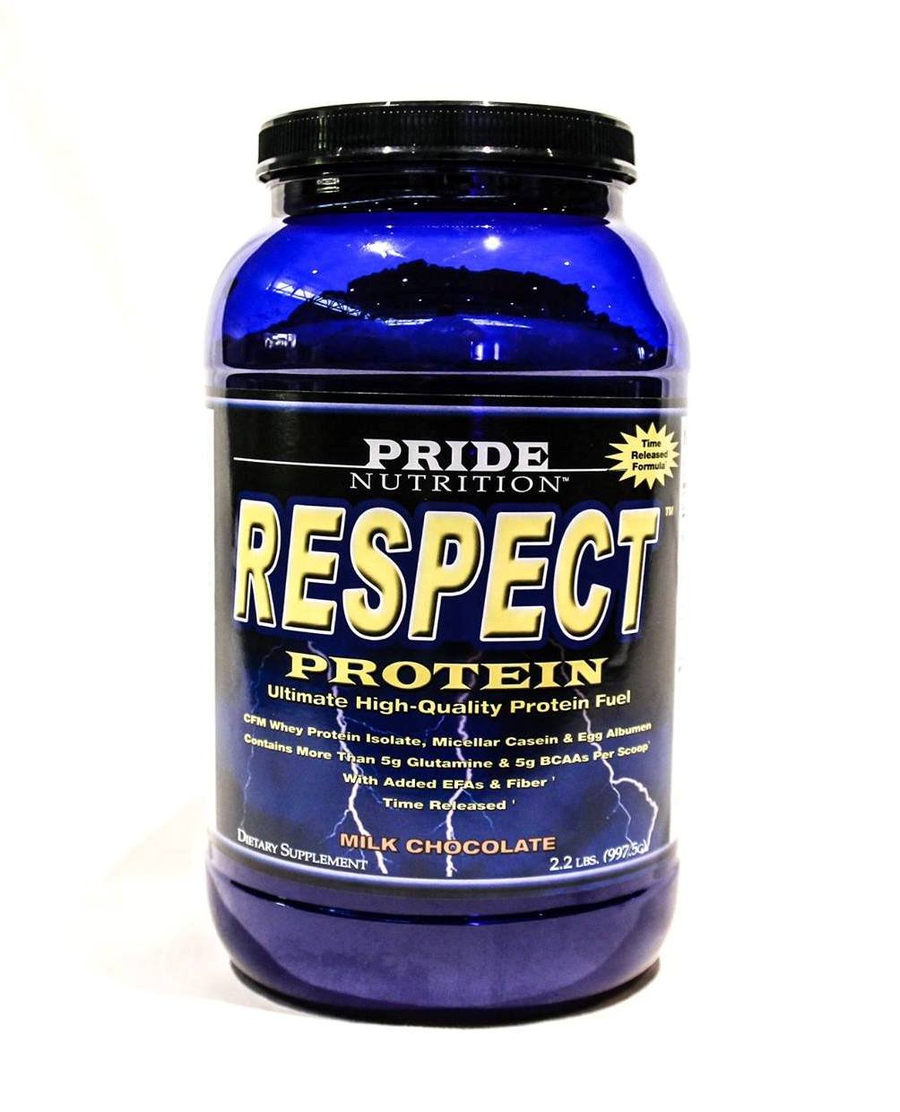 Pride Nutrition Respect Protein Milk Chocolate - 30 Servings