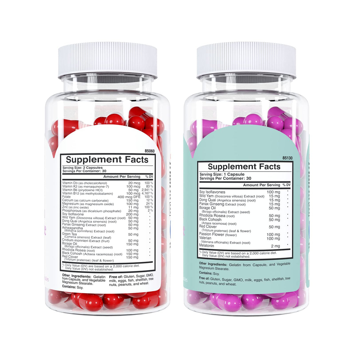 Knockout Menopause AM/PM Natural Relief Bundle - 90 Capsules - image 2
