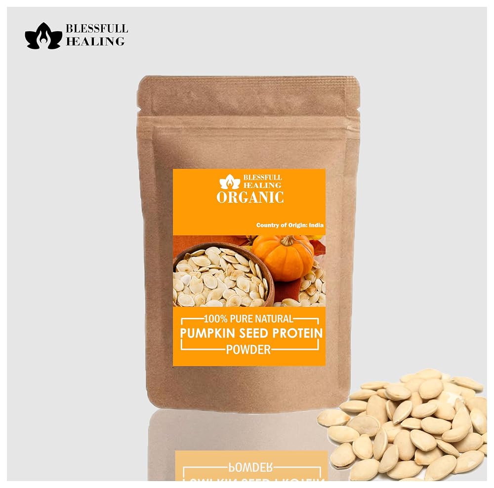 Blessfull Healing Organic 100% Pure Natural Pumpkin Seed Protein