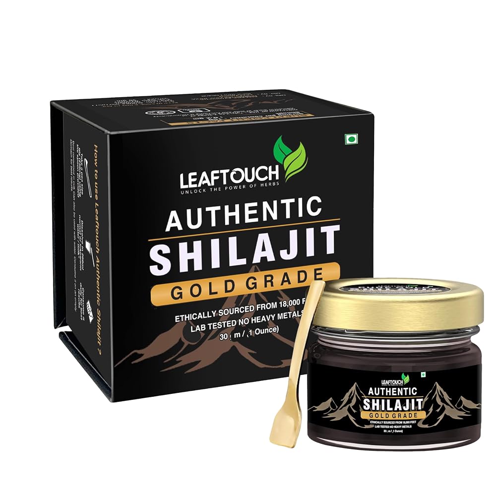 LEAFTOUCH-UNLOCK THE POWER OF HERBS LEAFTOUCH Shilajit with Fulvic