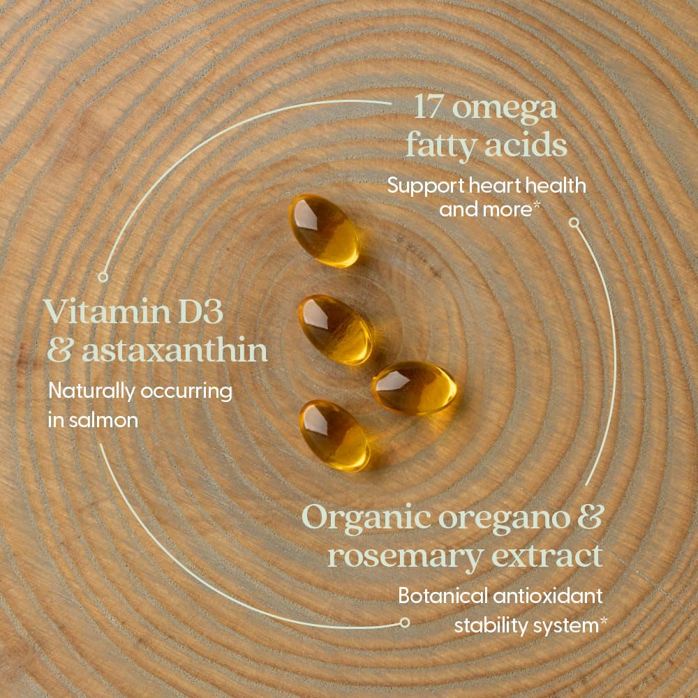 New Chapter Wholemega Tiny Capsule Fish Oil - 180 Softgels - image 3