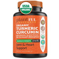 PLANTFUL RESEARCH Organic Turmeric Curcumin 2115mg - 120 Tablets