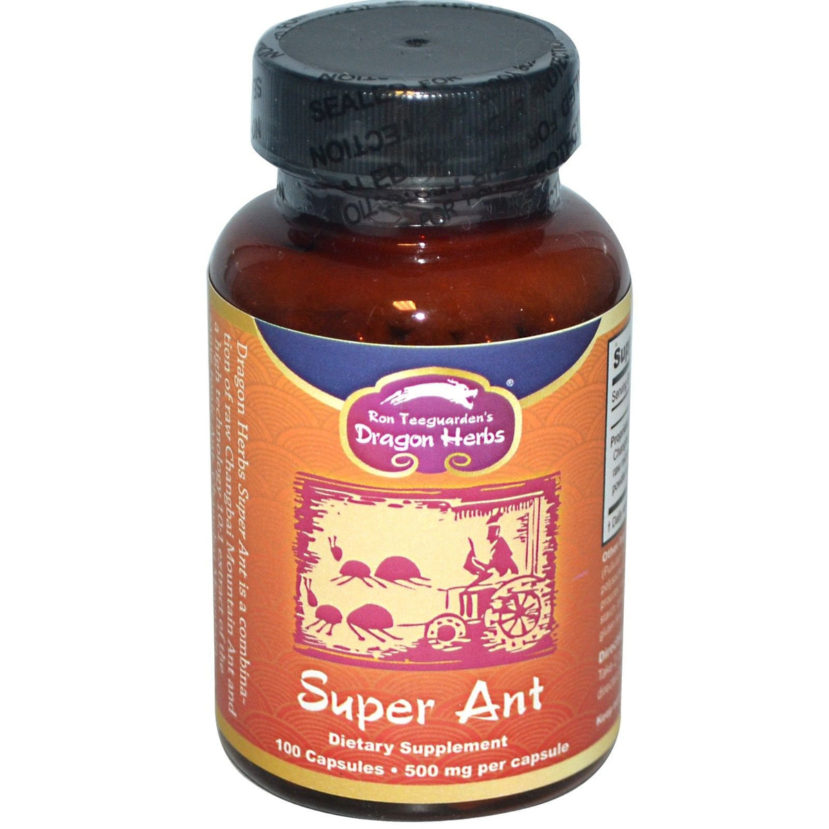Dragon Herbs Super Ant 500 mg - 100 Capsules