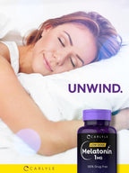 Carlyle Melatonin 1 mg Sleep Support - 300 Tablets - image 6