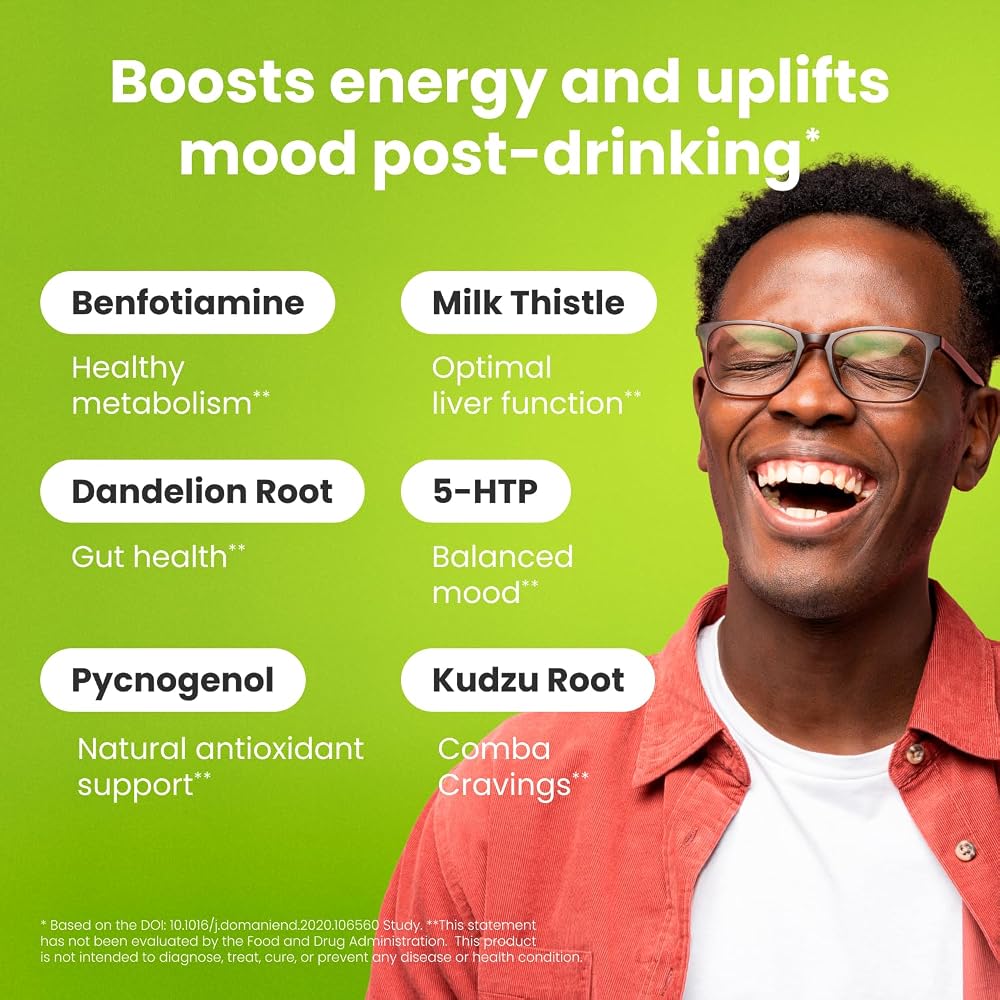 Healthbiotics After Party Supplement & Combat Cravings