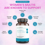 Dr. Brighten Women's Twice Daily Multivitamin - 120 Capsules - image 8