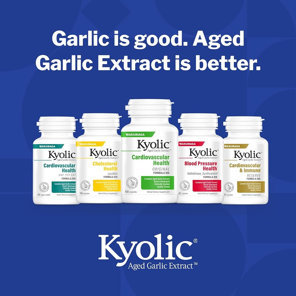 Kyolic Aged Garlic Extract Red Yeast Rice CoQ10 - 150 Capsules - image 8