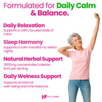 Healthfare Valerian Root Capsules 3000mg for Sleep Support - 240 Capsules - image 6
