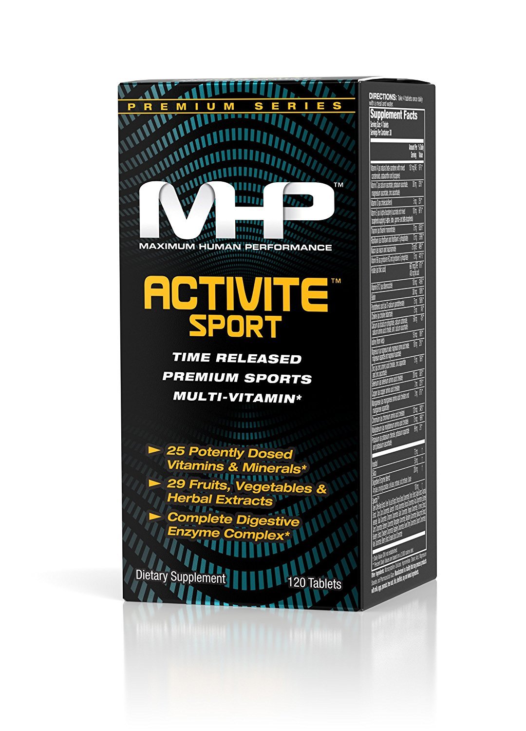 Maximum Human Performance Active Sport Multivitamin - 120 Capsules