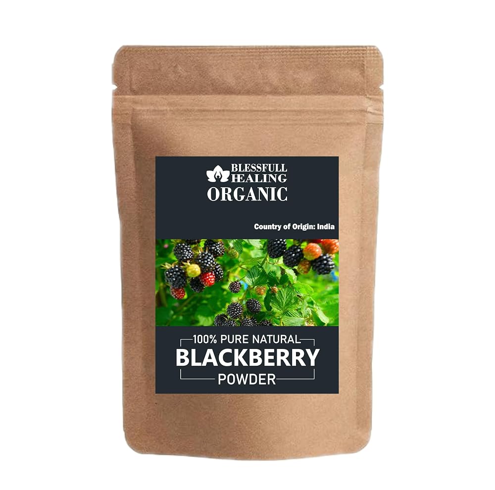 Blessfull Healing Organic BlackBerry Powder 100% Pure Natural 200