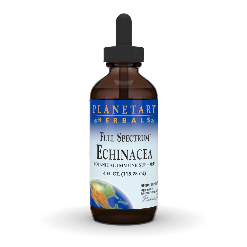 Planetary Herbals Echinacea 1 ml Immune Support - 4 Fl Oz