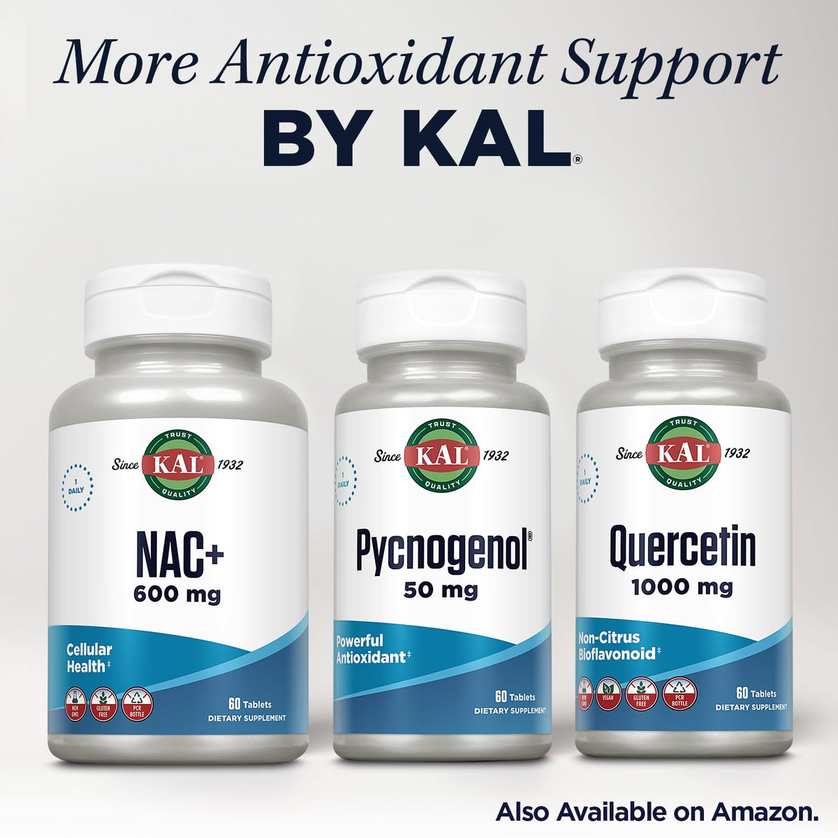 KAL Pycnogenol 50 mg Antioxidant - 60 Tablets - image 6