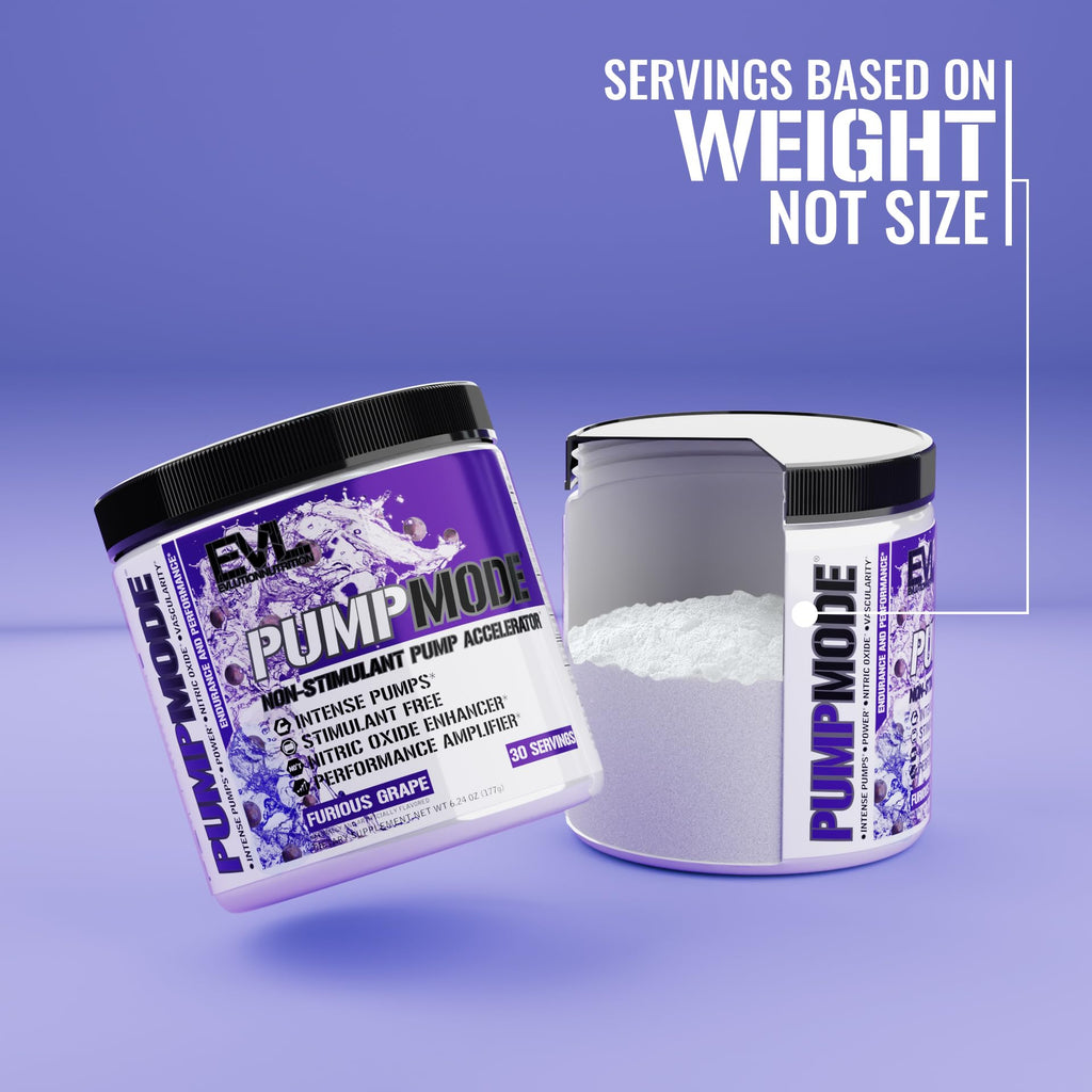 Evlution EVL PumpMode Nitric Oxide Supplement - Nitric Oxide Booster