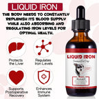 FSLHCY Iron Supplement for Dogs Liquid - 2 fl oz - image 5
