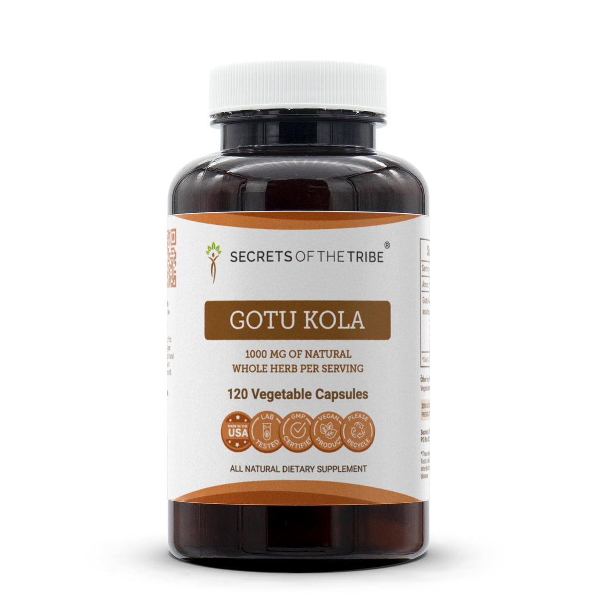 Secrets of the Tribe Gotu Kola 90/120 Capsules(2 pcs.)