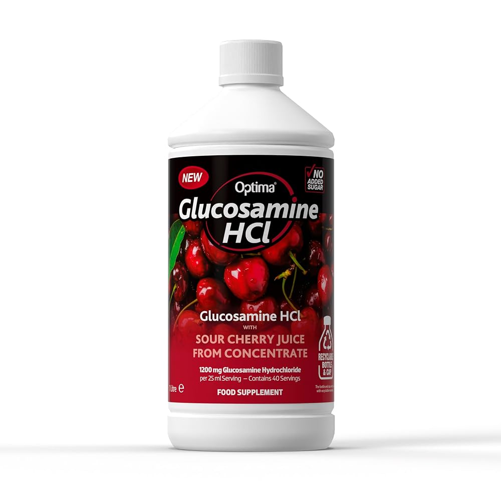OPTIMA Activ Juice AJ Cherry Glucosamine Cordial - 1000ml