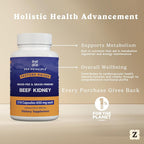 Zen Principle Grass Fed Beef Kidney Supplement - 420 Capsules - image 3