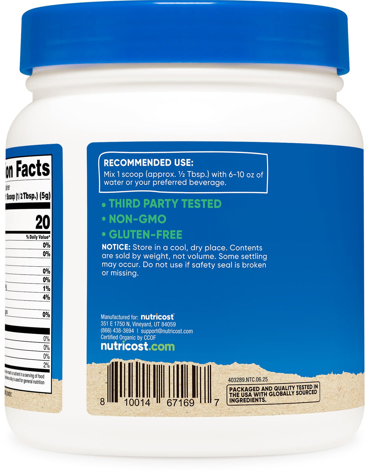 Nutricost Organic Beet Root Powder - 1 Pound - image 4