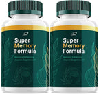 Indelo Super Memory Formula Capsules for Brain and Focus - 120 Capsules