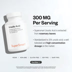 Supersmart Ursolic Acid 300mg Daily Rosemary Leaf Extract - image 5