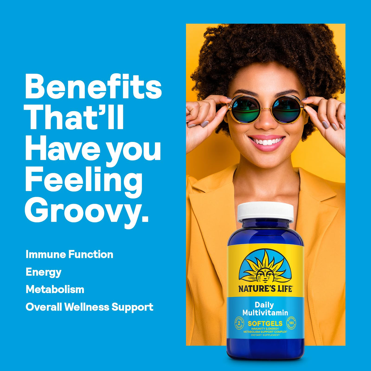 Nature's Life Soft Gelatin Multiple Complete Daily Multivitamin - 180 Softgels - image 4
