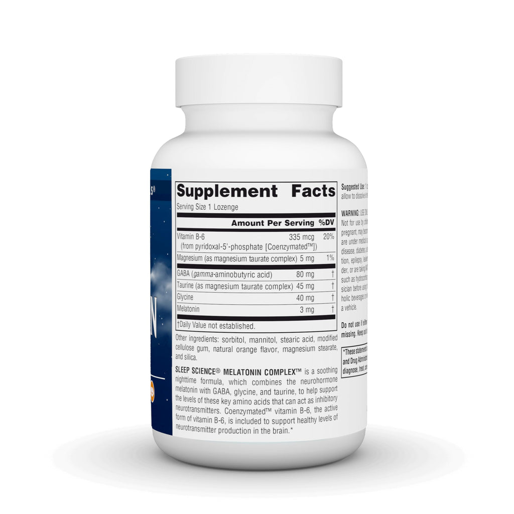 Source Naturals Sleep Science Melatonin Complex 3 mg - 100 Lozenges - image 3