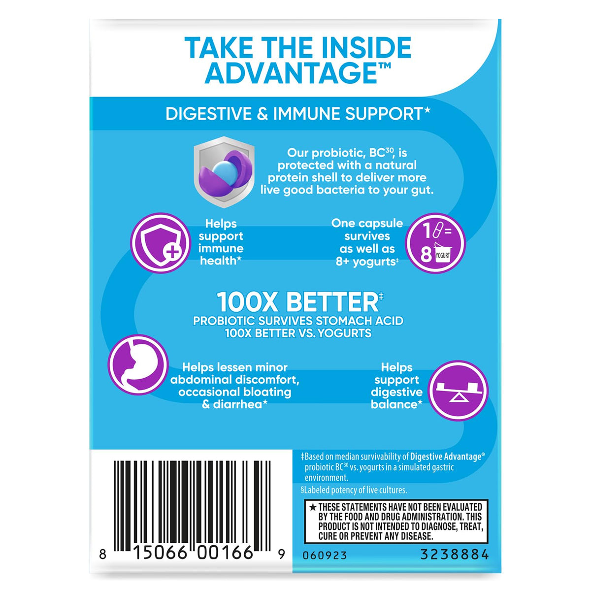 Schiff Digestive Advantage Daily Probiotic - 60 Capsules - image 5