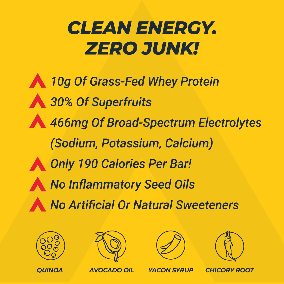 TITANIUM Protein Energy Bars Amazonian Gold - 8 Count - image 4
