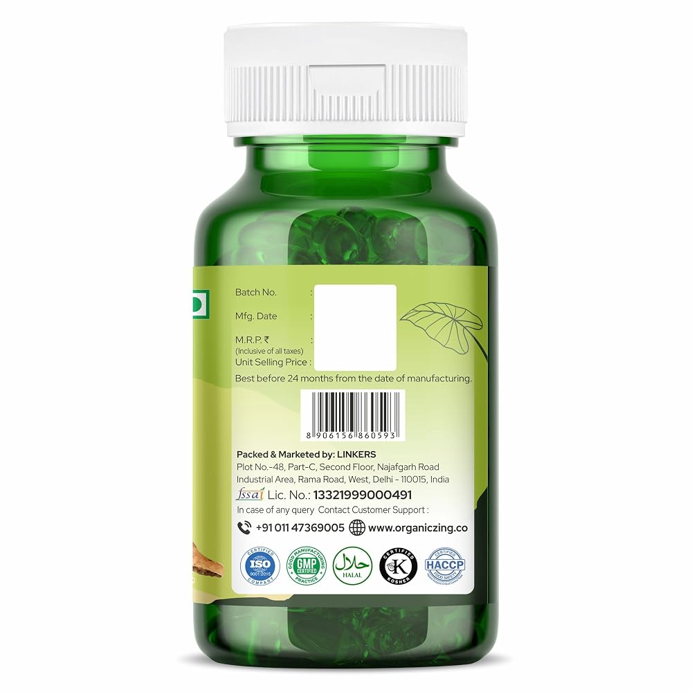 Organic Zing Varuna Bark Standardized Herbal Extract - 60 Vegetarian Capsules - image 3