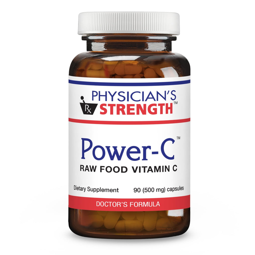 Physician's Strength Power-C Raw Food Vitamin C - 90 Capsules