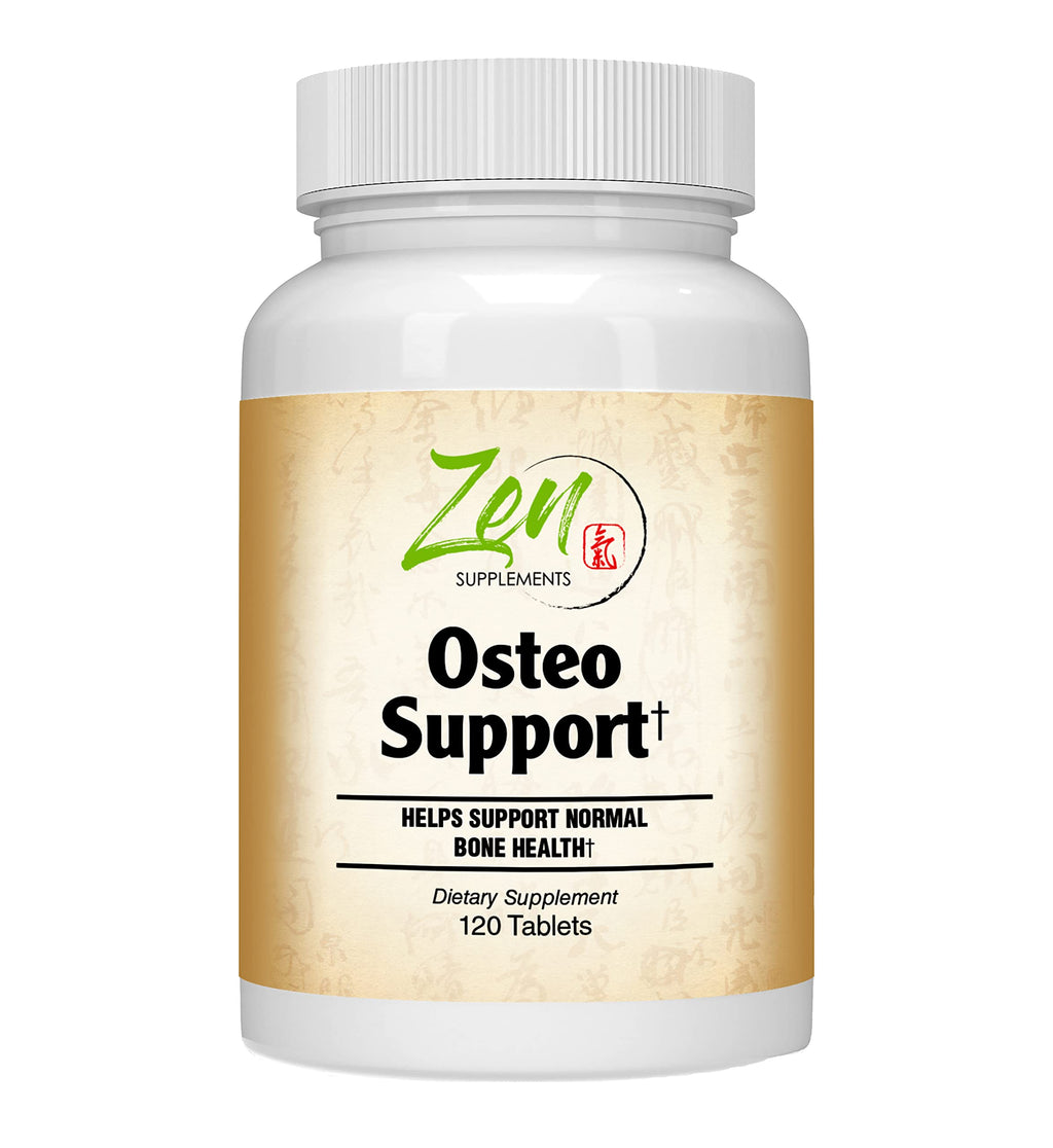 Zen Supplements Osteo Support Calcium & Minerals - 120 Tablets