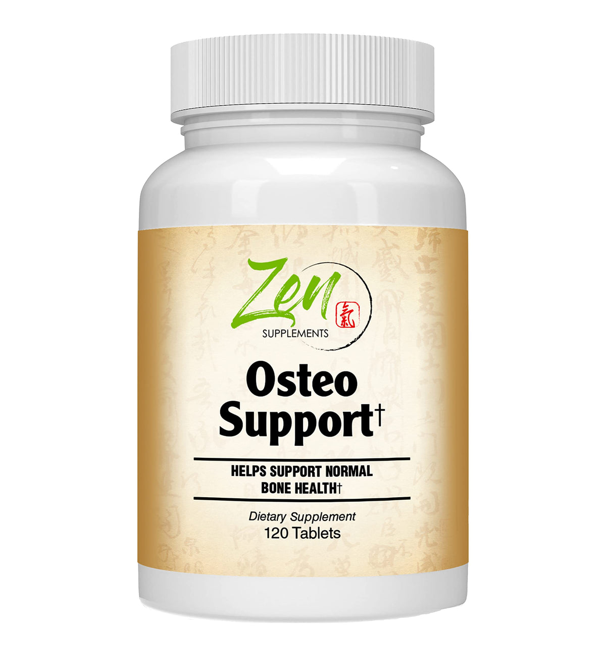 Zen Supplements Osteo Support Calcium & Minerals - 120 Tablets