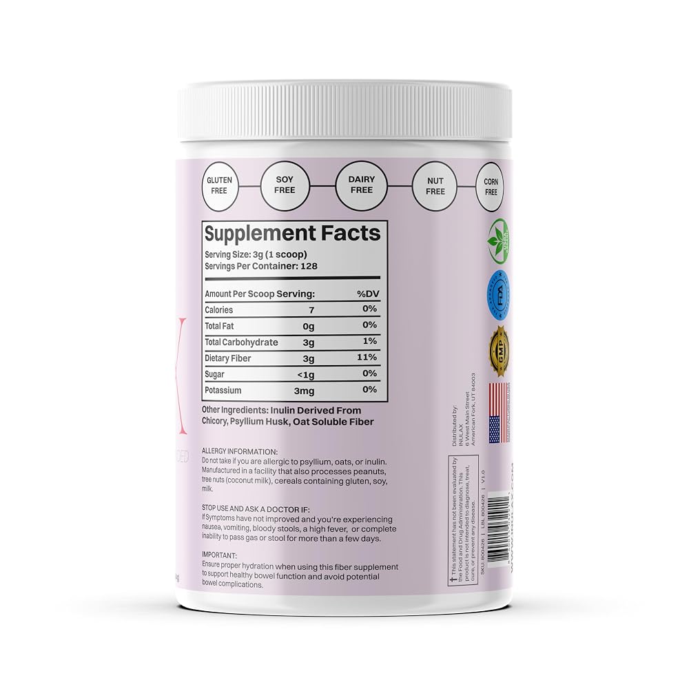 Inulax All-Natural Plant Based Fiber Supplement