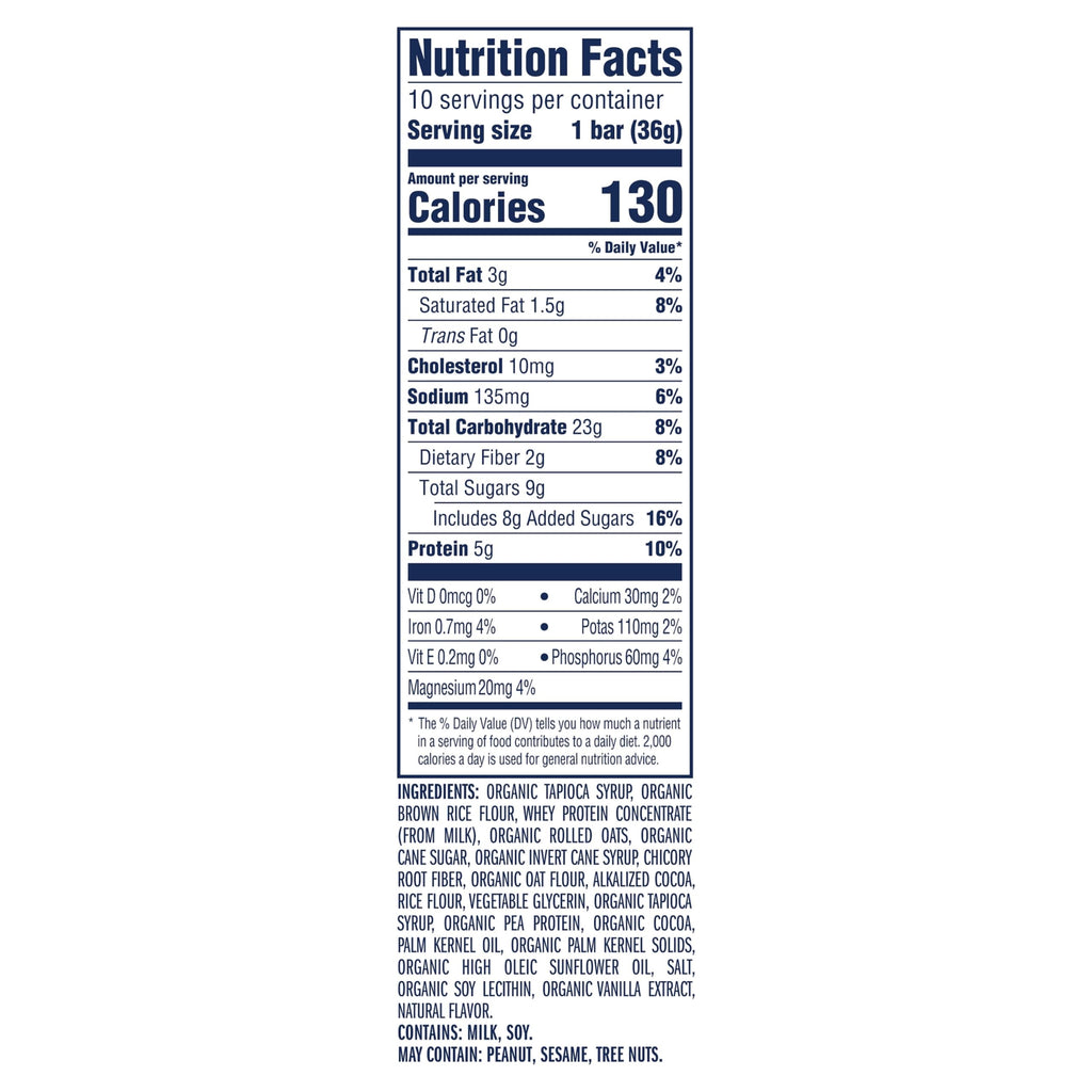 Clif Kid ZBar Protein Chocolate Mint Snack Bars - 10 Count - image 2