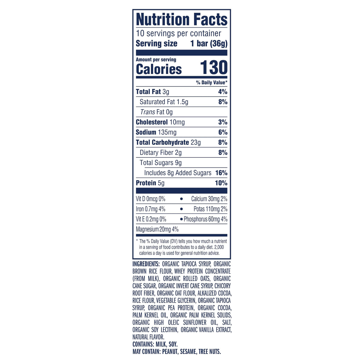 Clif Kid ZBar Protein Chocolate Mint Snack Bars - 10 Count - image 2