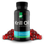 Daiwa Krill Oil 1000mg EPA DHA Omega 3 - 60 Softgels
