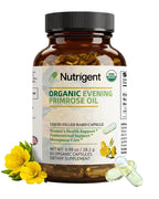 Nutrigent USDA Organic Evening Primrose Oil for Women - 60 Capsules