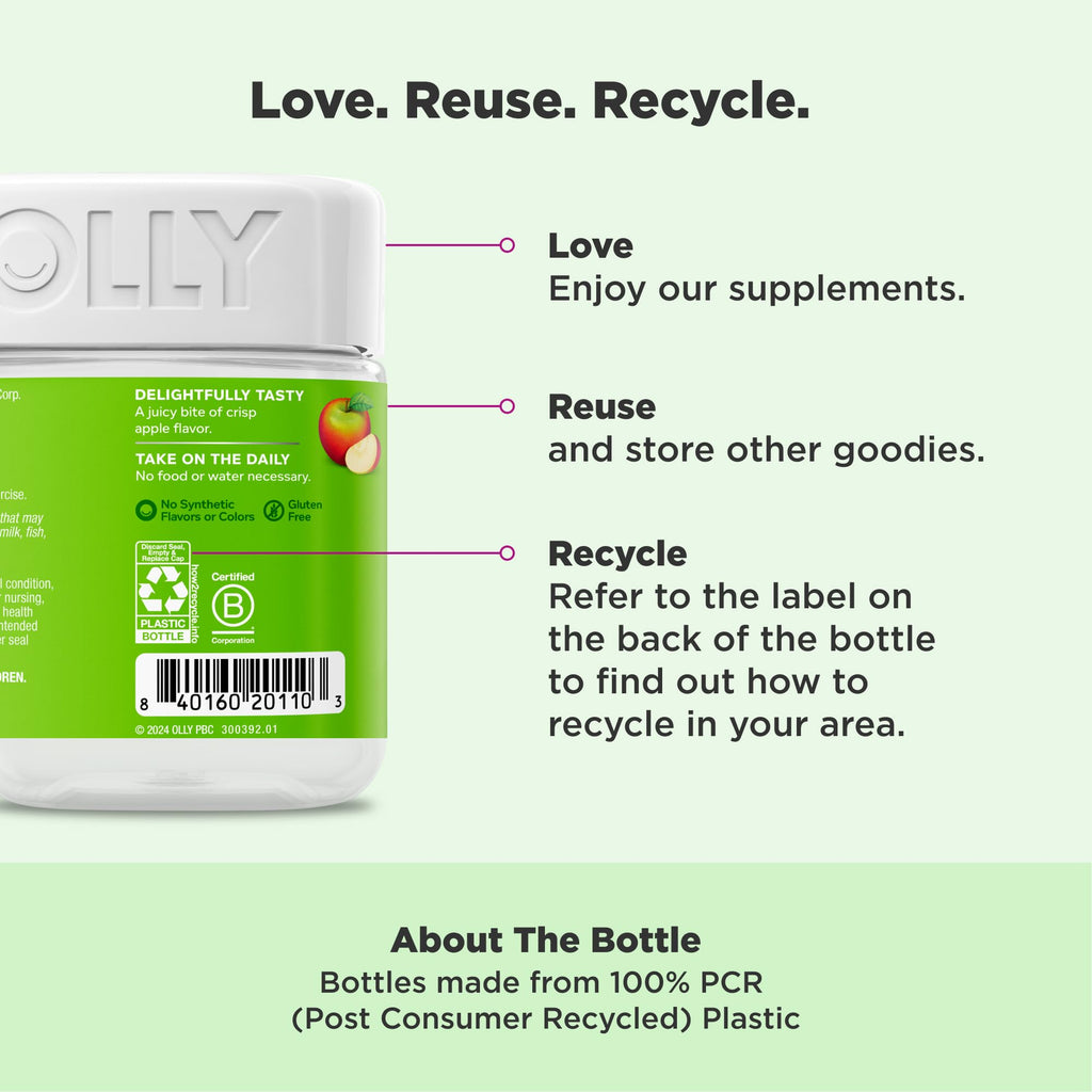 OLLY Metabolism Gummy Rings with Apple Cider Vinegar - 30 Count - image 4