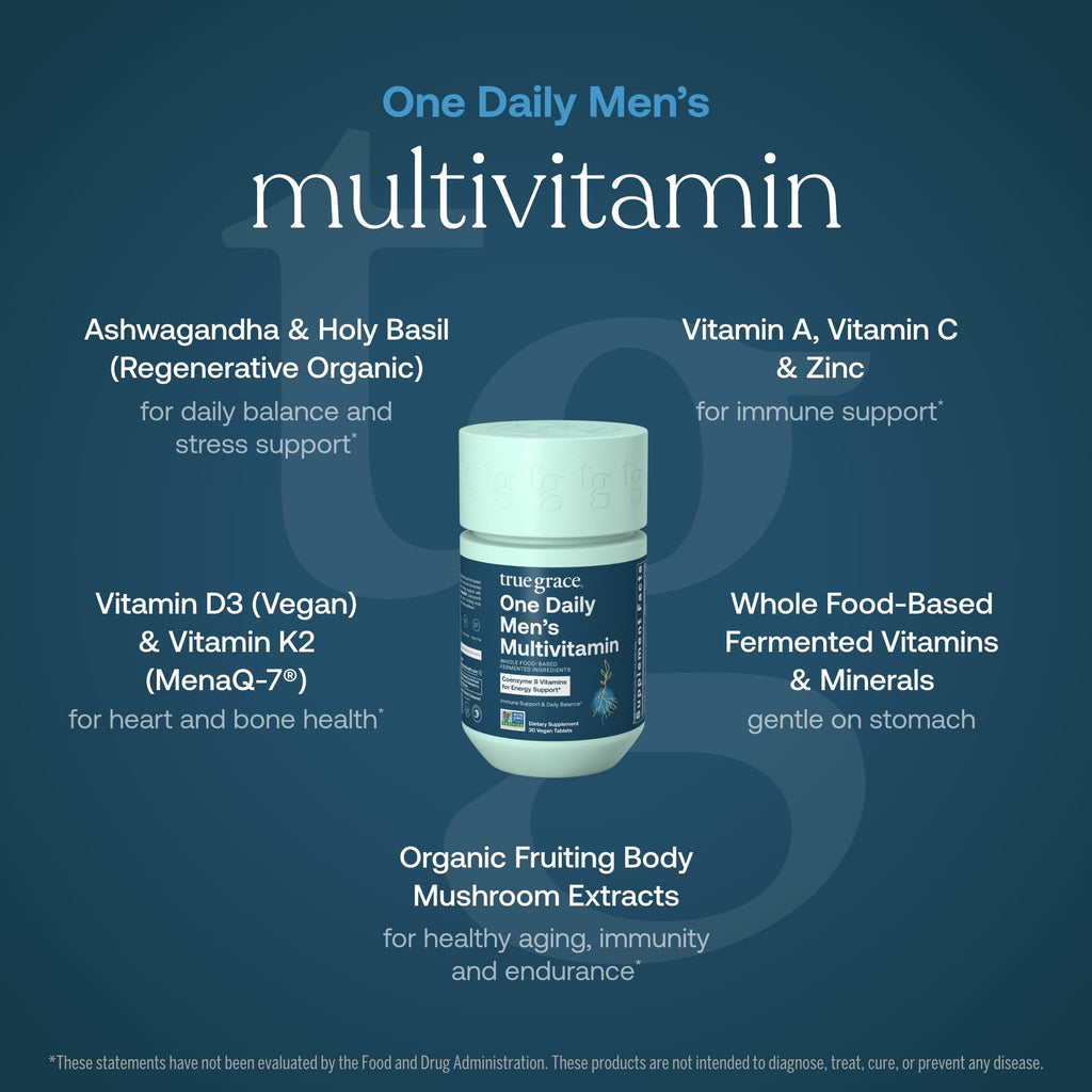 True Grace One Daily Men’s Multivitamin Fermented Minerals