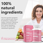 Starahonorr Liposomal Glutathione 1500mg Softgels - 120 Count - image 4